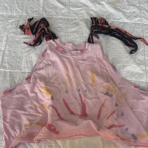 Free People Pastel Tie-Dye Tank Top